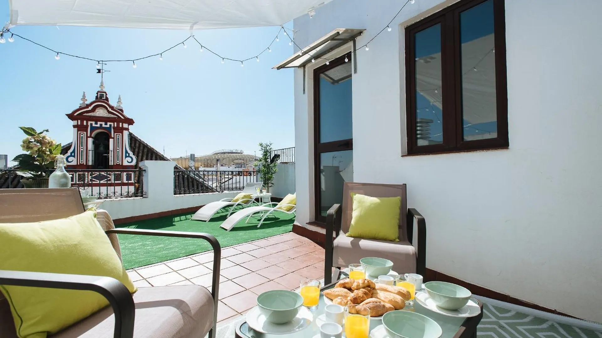 Hostly Orfila 3A-3B Exclusive Penthouse-Center-Fibre-Parking Optional Apartment Seville 0*,
